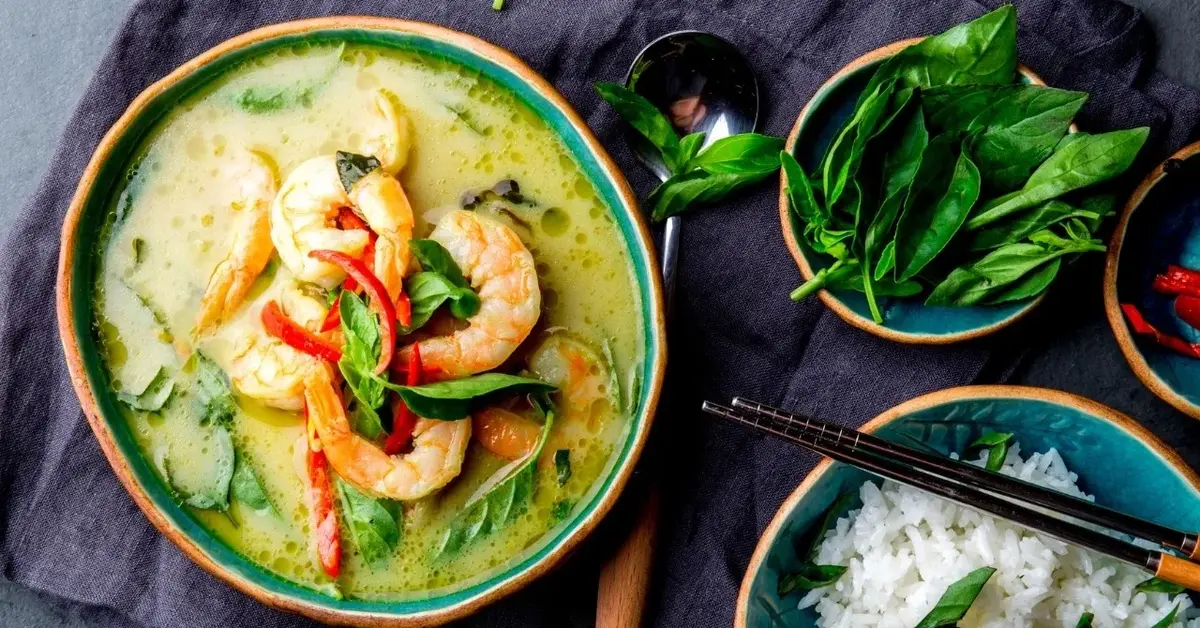 Główne zdjęcie - Curry z krewetkami - hit kuchni azjatyckiej