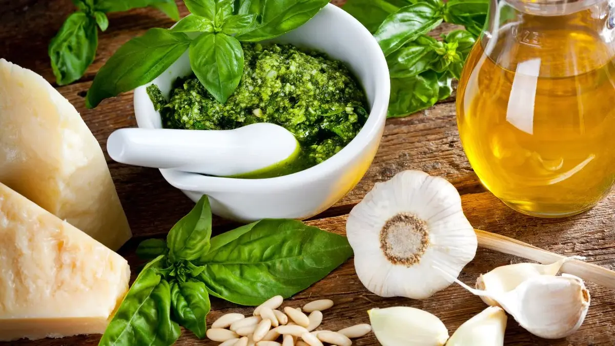 Makaron pesto