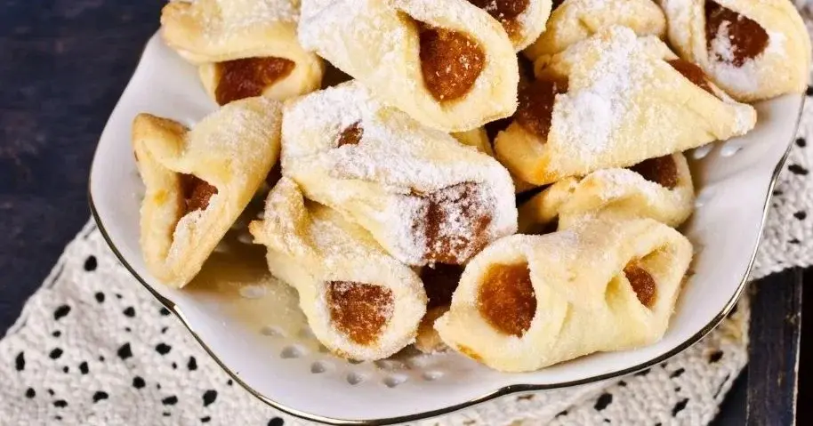 Główne zdjęcie - Babcine ciasteczka z marmoladą z dojrzałych brzoskwiń. Ten smak zapamiętam na zawsze