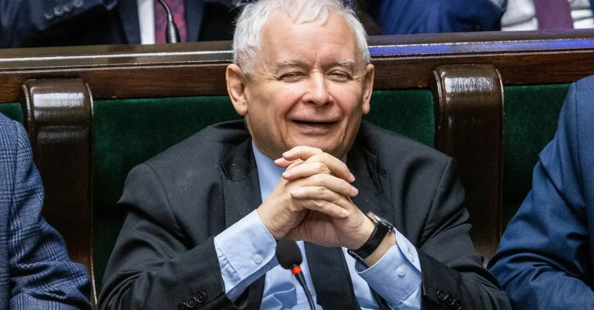 Jarosław Kaczyński w Sejmie