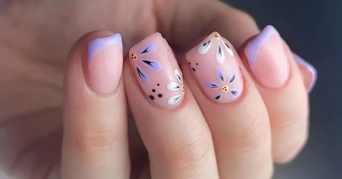wiosenny manicure