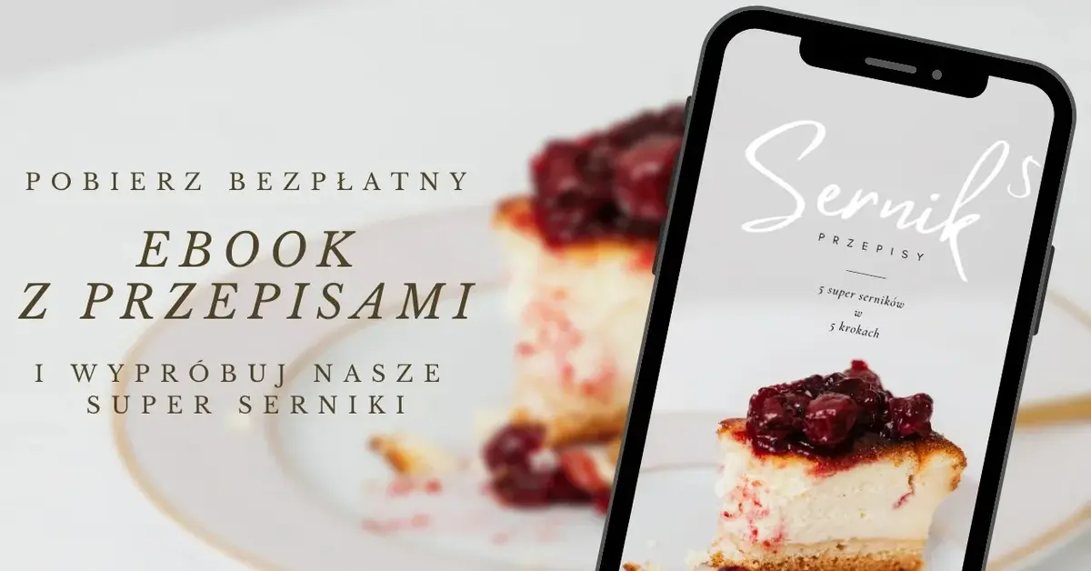 Pobierz ebook z przepisami na serniki za darmo