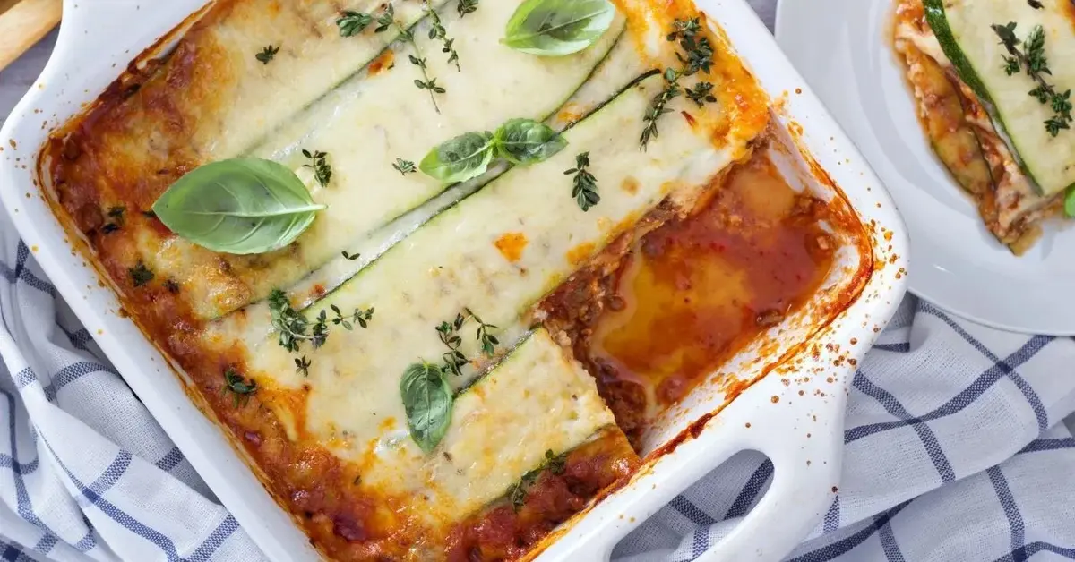 Główne zdjęcie - #Fit klasyka włoskiej kuchni, czyli lasagne bez mięsa. Króluje zielone warzywo!