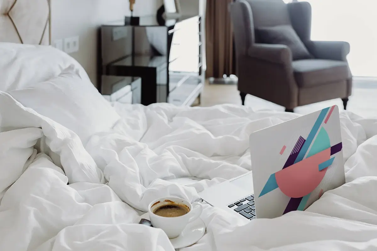 Naklejka - efektowna dekoracja laptopów