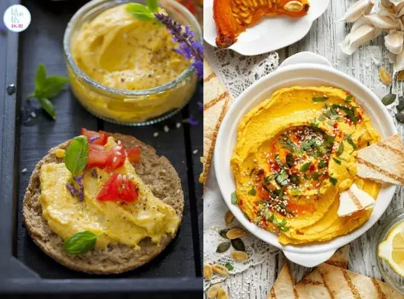 Główne zdjęcie - Hummus z dyni na jesiennie dni