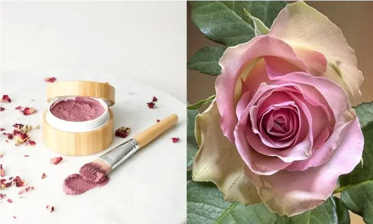 Różana maseczka do twarzy domowej roboty - relaks i ukojenie dla skóry