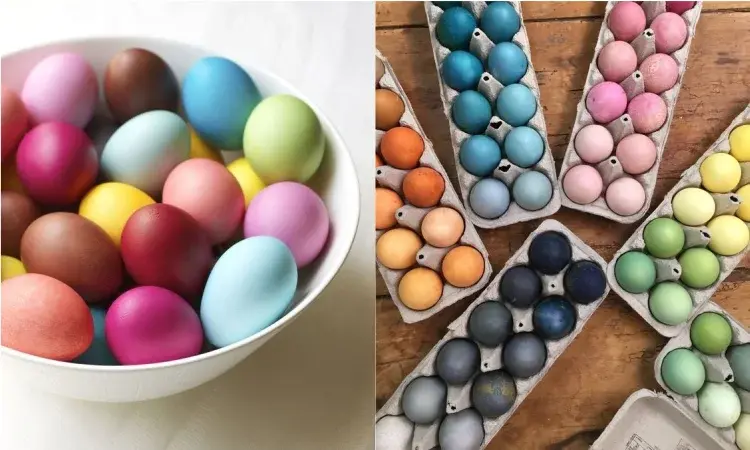 Główne zdjęcie - Naturalne barwniki do jajek - domowe sposoby malowania pisanek