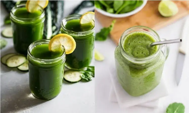 Dietetyczny koktajl z jarmużu - przepis na zdrowy zielony koktajl
