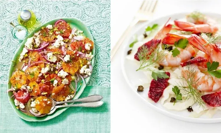 Sałatka z krewetek i pomarańczy - przepis na oryginalną i zdrową sałatkę