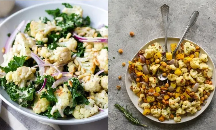 Sałatka z kalafiora - przepis na wiosenną sałatkę