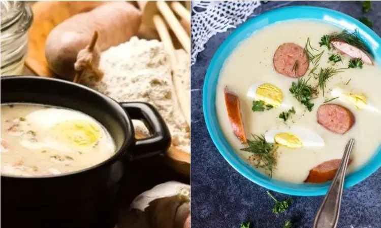 Barszcz biały - tradycyjna zupa na Wielkanoc. Przepis na barszcz biały