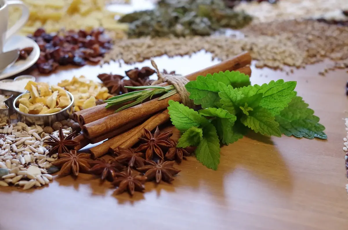 rozhgrzewające zioła