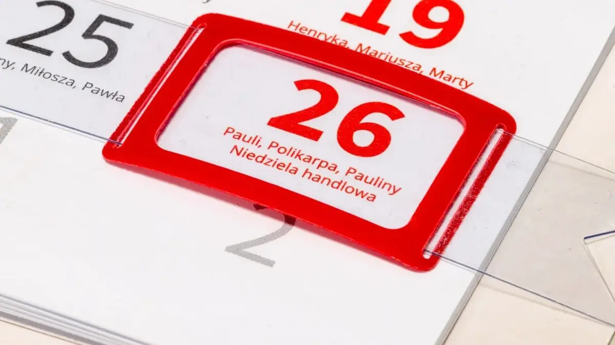 Dni wolne od pracy 2021