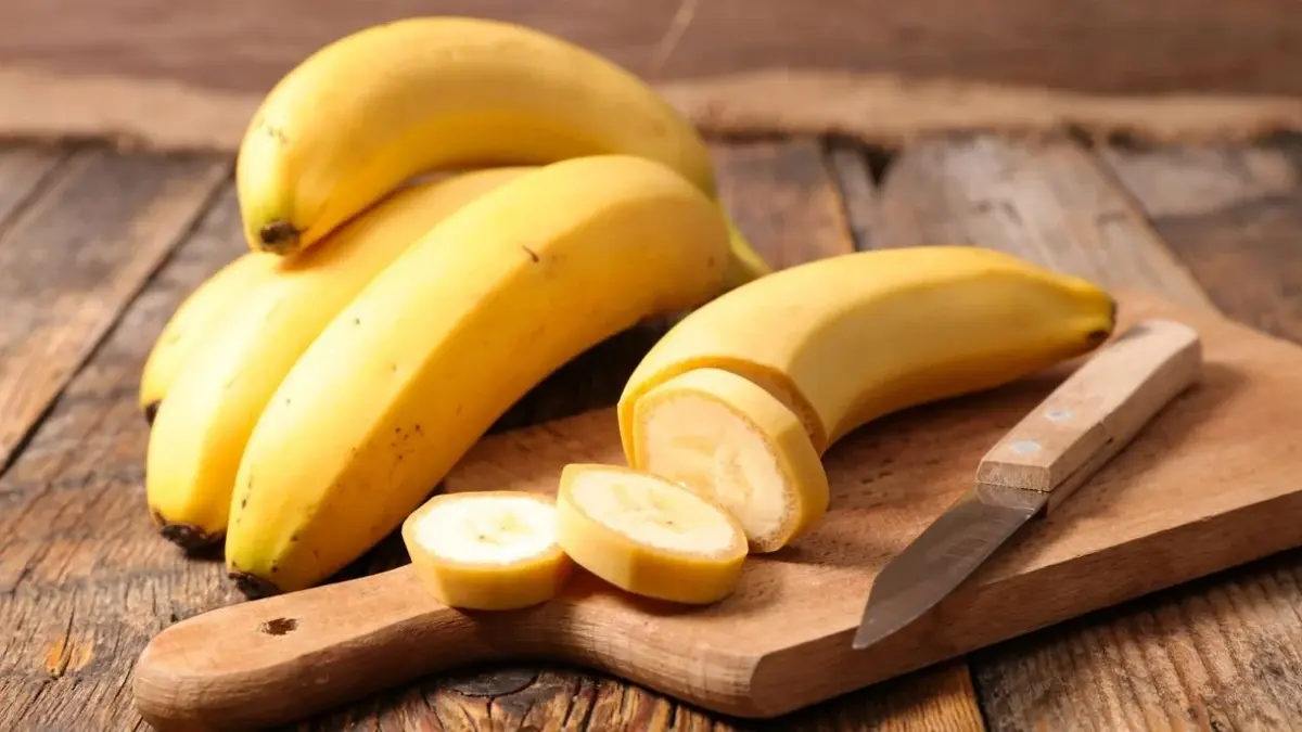 banan pokrojony na kawałki