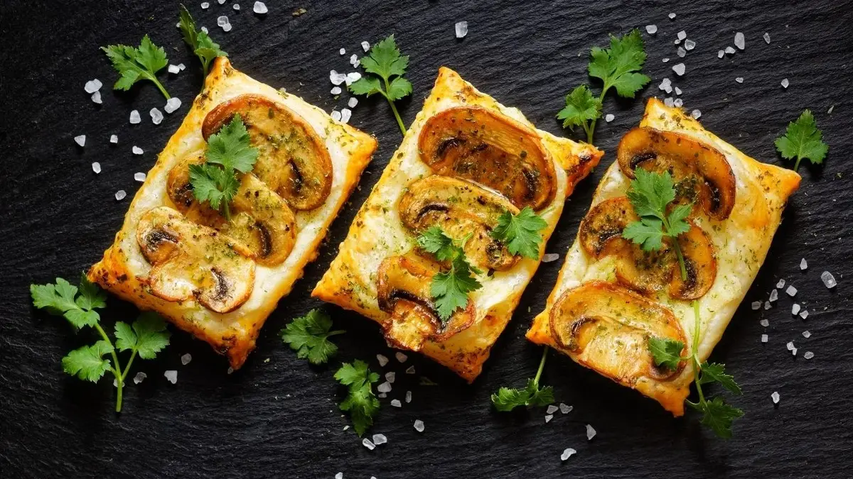 przekąski z ciasta francuskiego