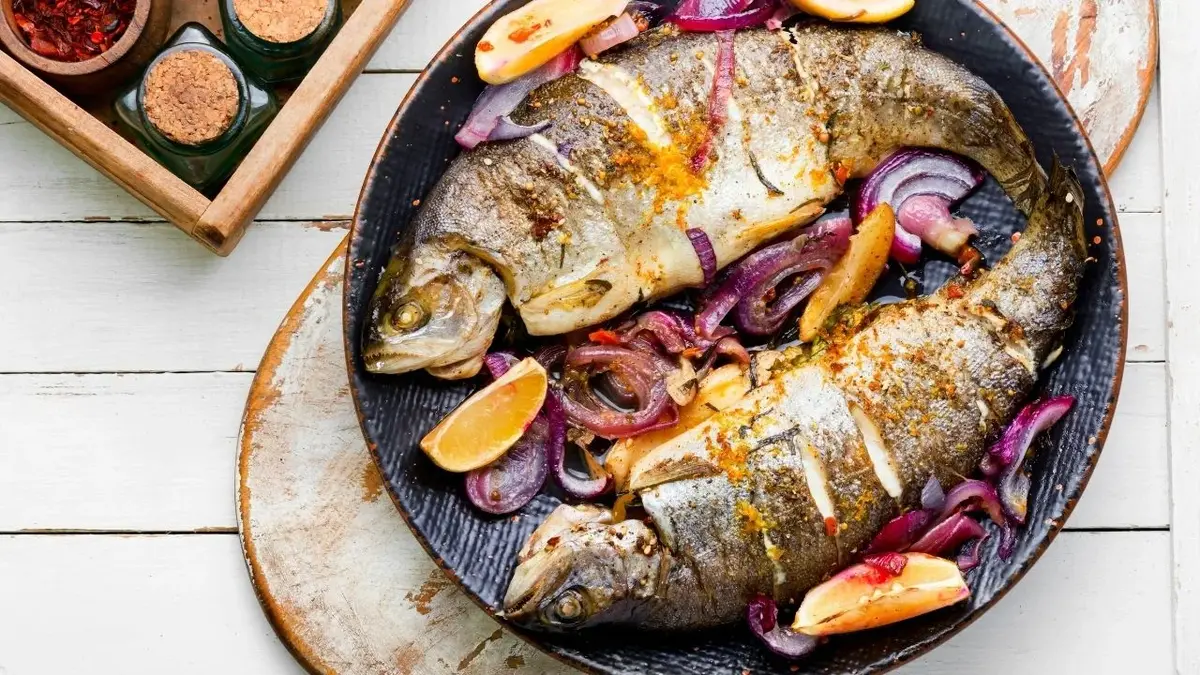 pieczona ryba na wigilię