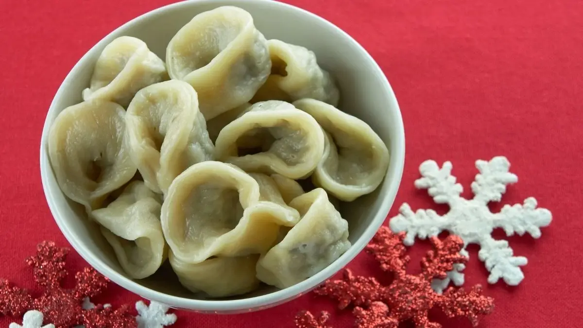 uszka z grzybami i kapustą kiszoną