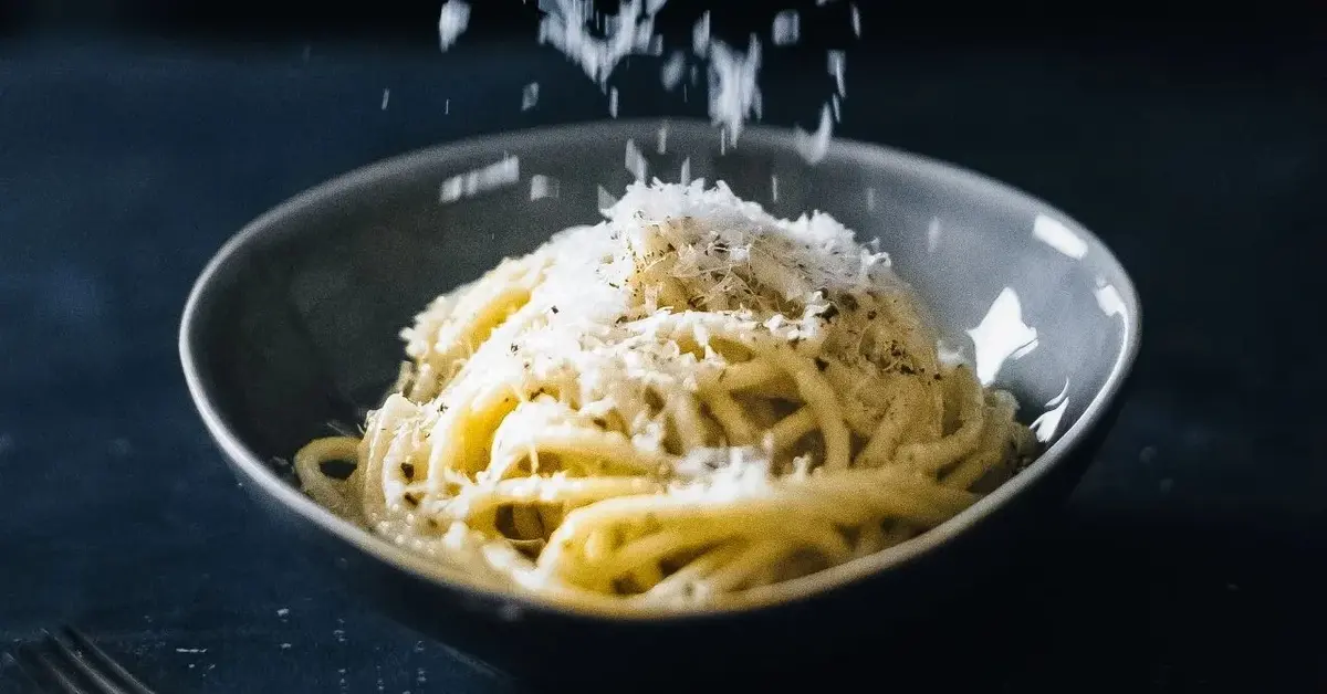 Cacio e pepe makaron