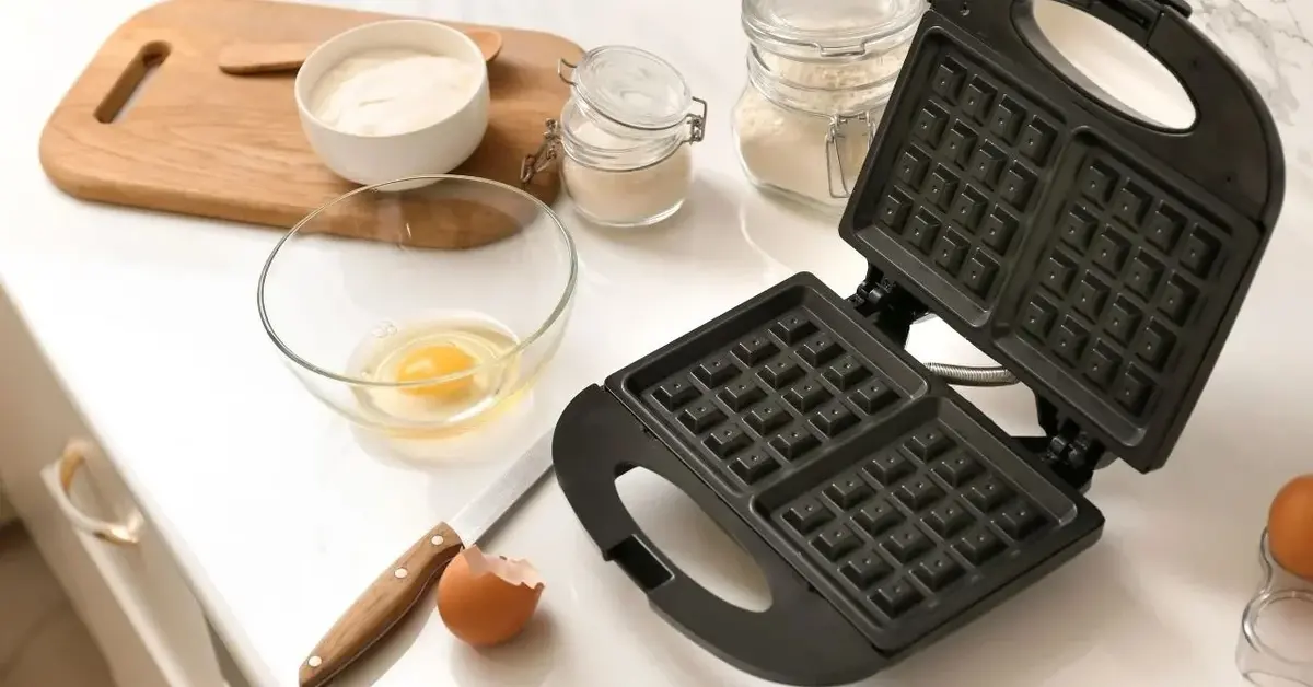 gofrownica gotowa do wypieku gofrów