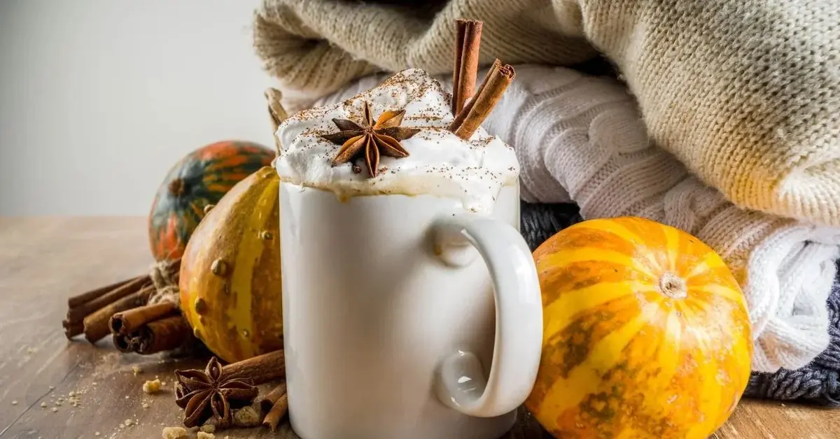 Główne zdjęcie - Pumpkin Spice Latte, czyli modna kawa dyniowa w domowym wydaniu. Mocno rozgrzewająca!