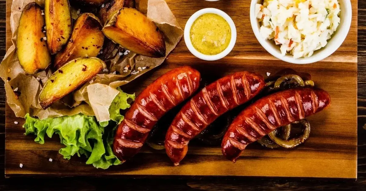 Kiełbasa z grilla marynowana