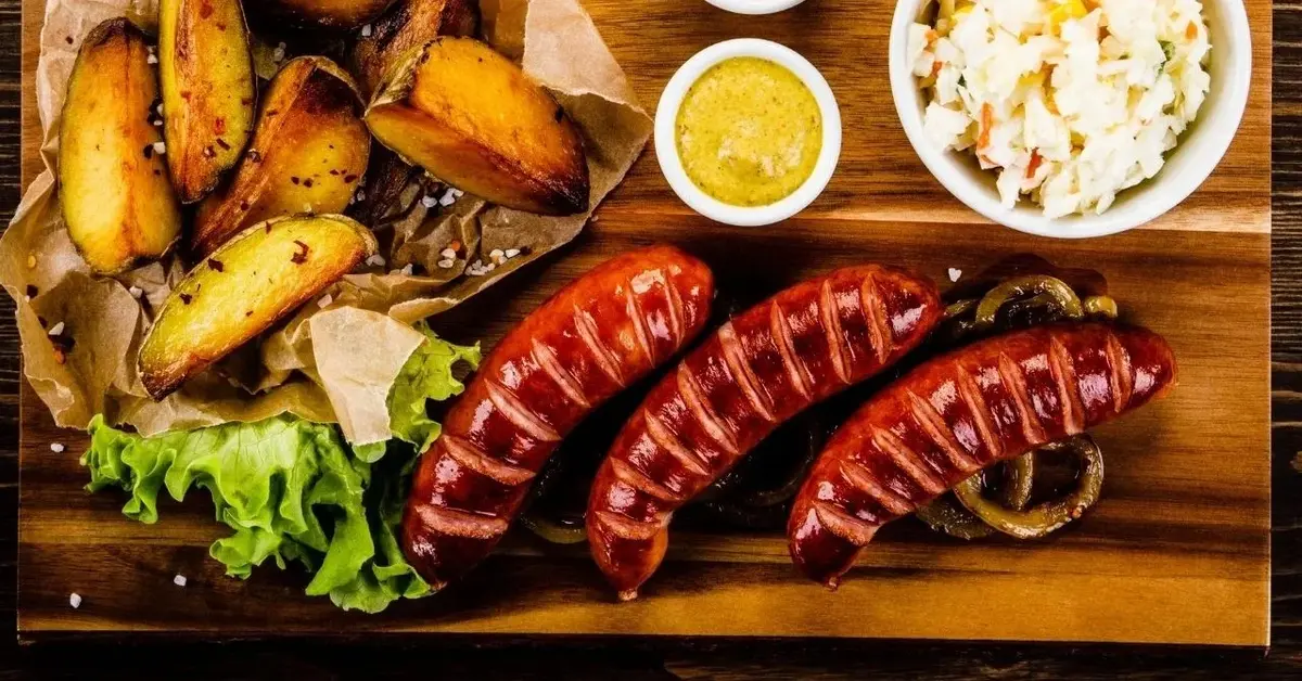 Kiełbasa z grilla marynowana