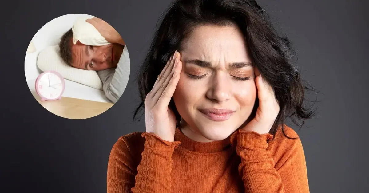 Kobieta i mężczyzny są nieszczęśliwi, bo boli ich głowa.