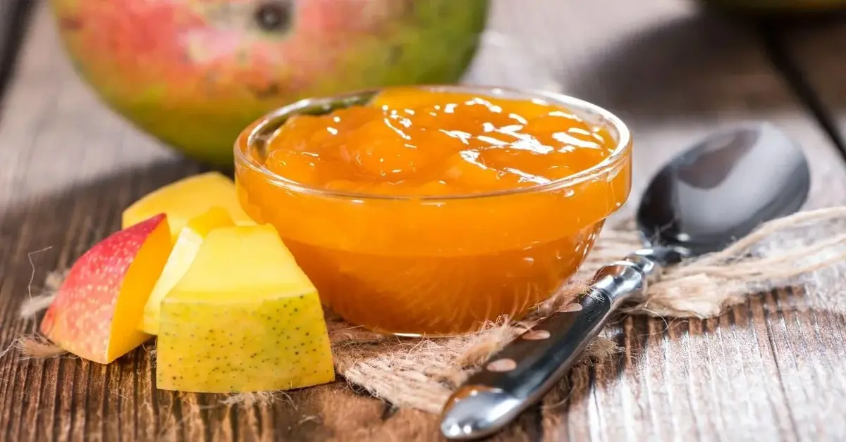 Główne zdjęcie - Słodka konfitura z mango - idealna do chrupiących tostów na śniadanie