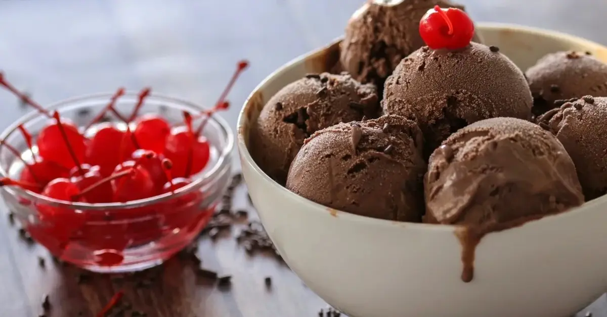 lody czekoladowo wiśniowe