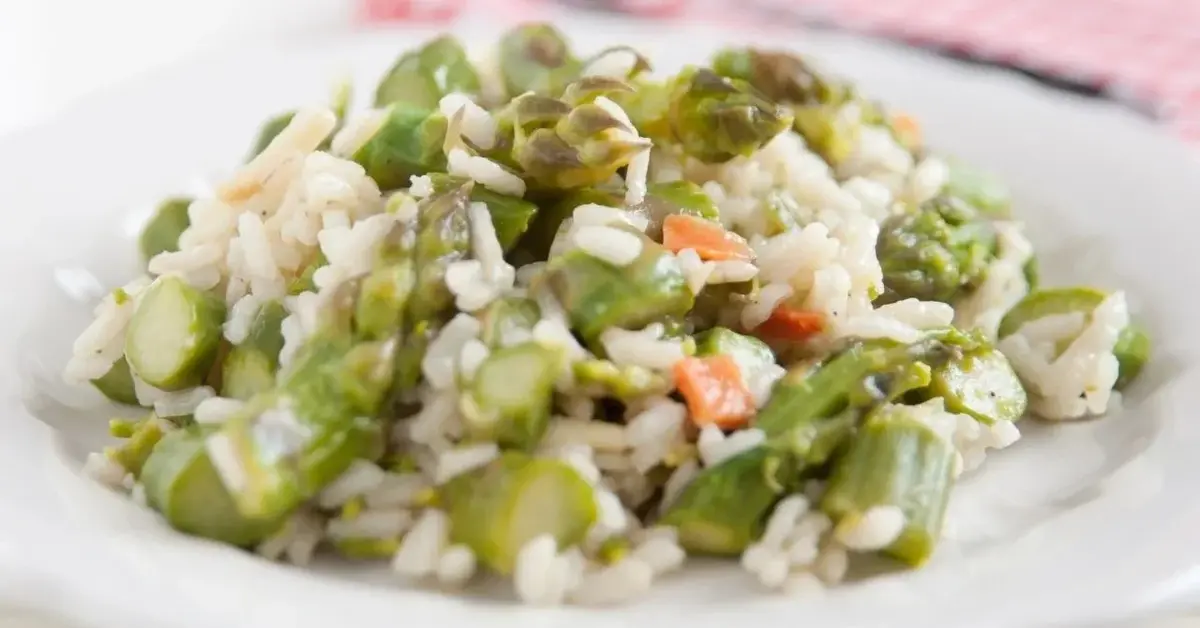 Risotto ze szparagami