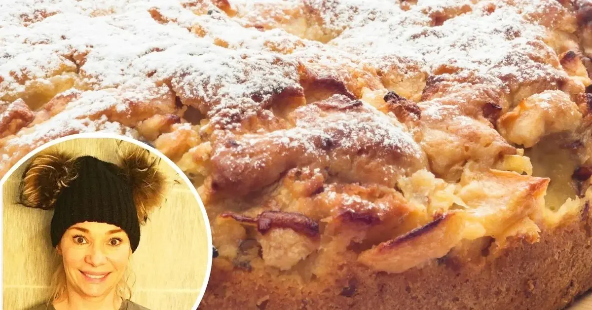 Szarlotka leniwej żony z przepisu aktorki Soni Bohosiewicz