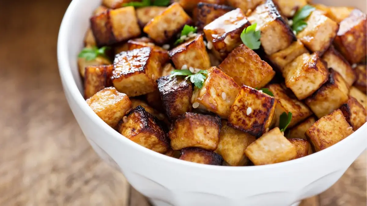 tofu marynowane