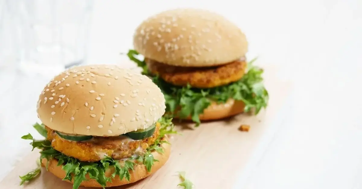 wegańskie hamburgery