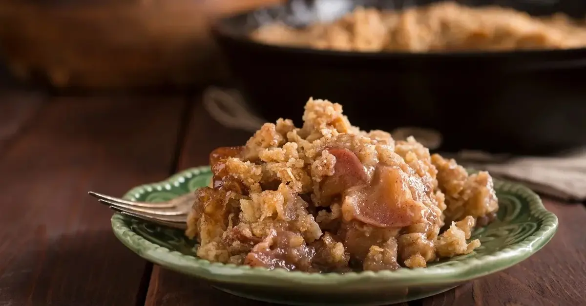 Ryż zapiekany z jabłkami