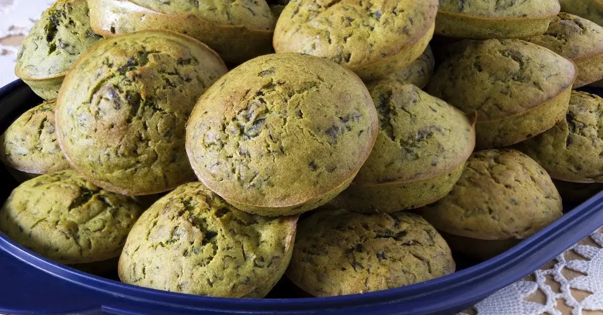 Babeczki ze szpinakiem