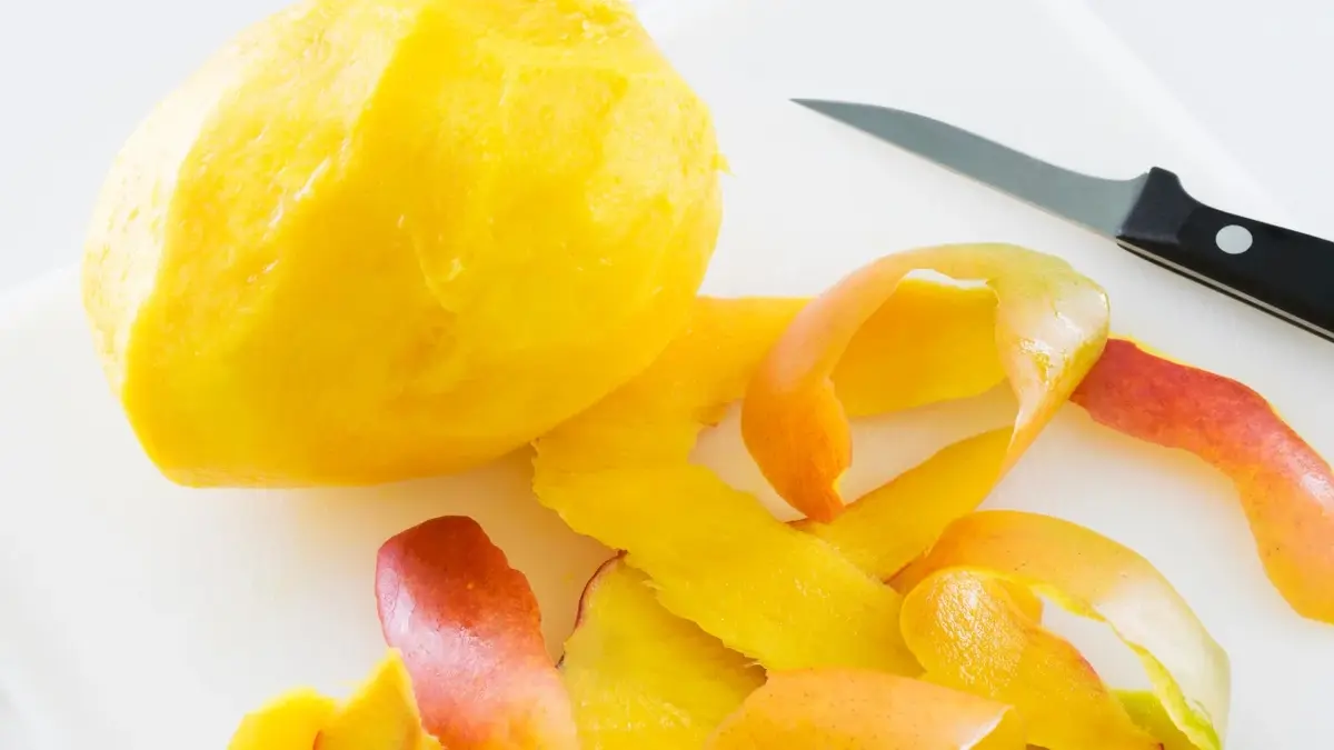 mango obrane ze skórki