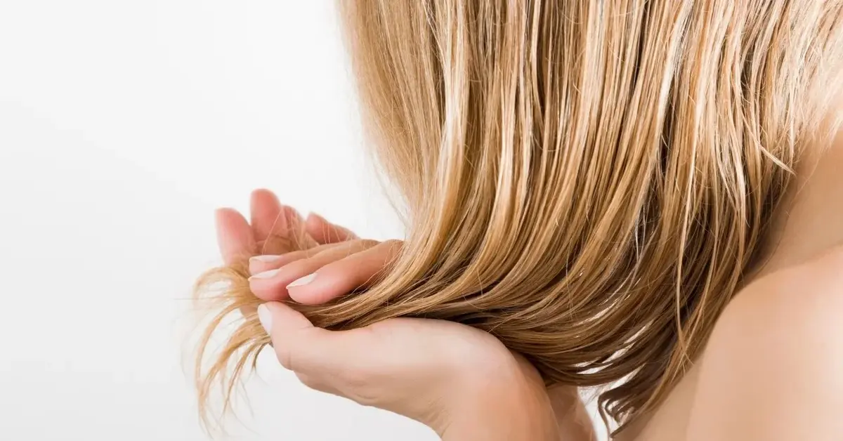 Włosy blond kobiety