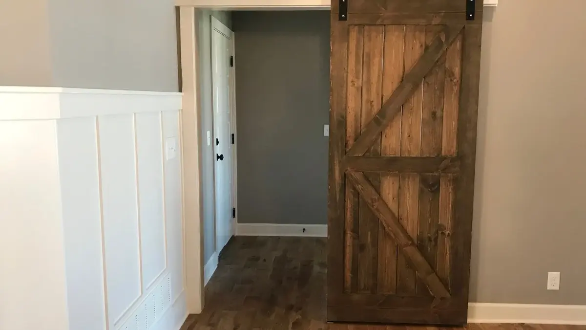 Drzwi przesuwne drewniane