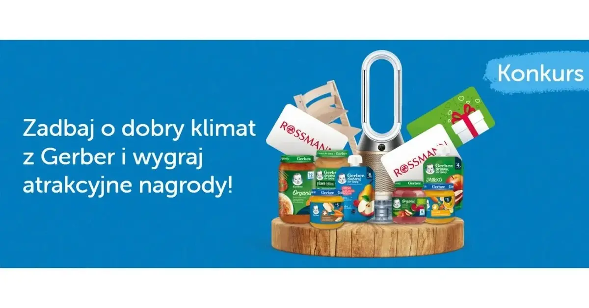 Koszyk dobry klimat z gerber konkurs